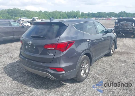 2017 Hyundai Santa Fe Sport 2.4L from USA, damaged, VIN 5XYZTDLB2HG451648